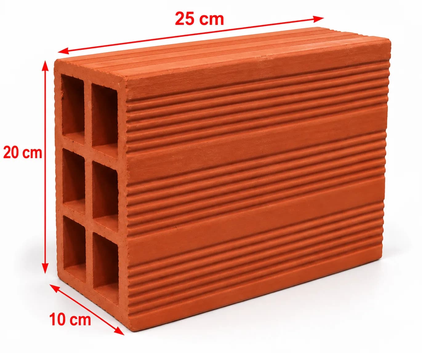 25×20×10 cm bölme bloğu