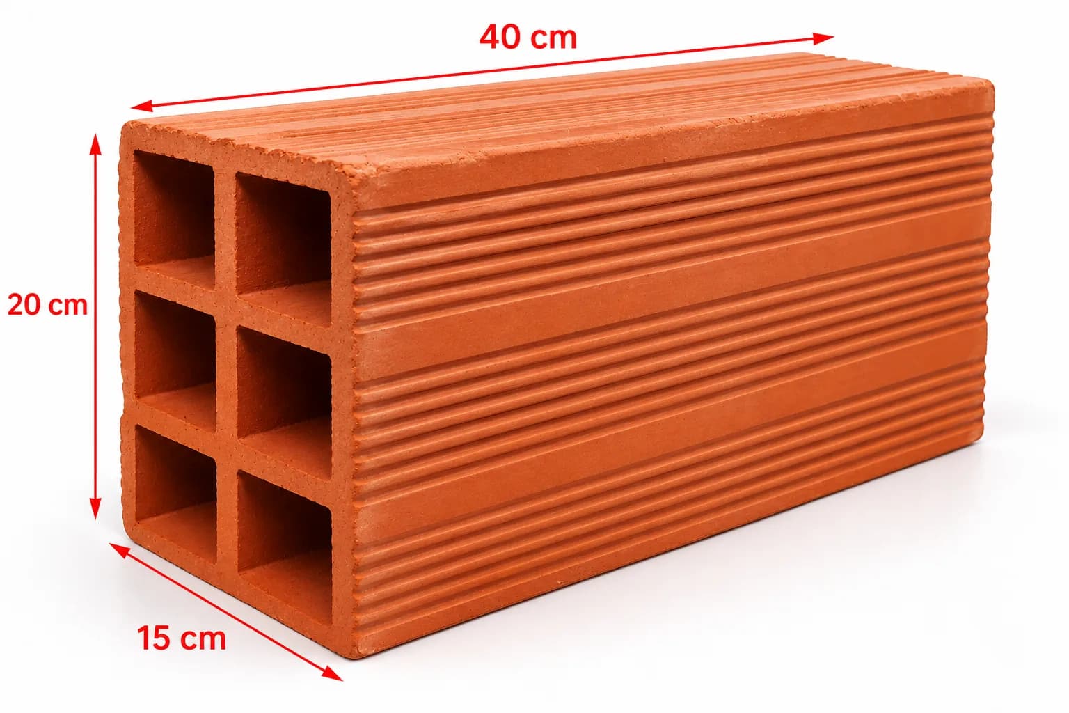 40×20×15 cm bölme bloğu